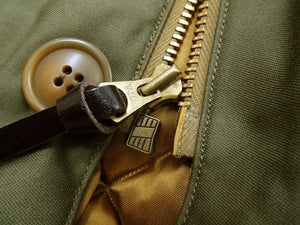 Buzz Rickson Type B-9 Flight Down Parka Men's B9 Hooded Down Jacket BR15538 Olive Drab
