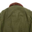 Load image into Gallery viewer, Buzz Rickson Men&#39;s B-15B Flight Jacket with Rayon Cotton Shell and Alpaca Wool Pile Lining - USAAF Aero Medical Laboratory Test Sample Bomber Jacket Reproduction - Made in Japan (BR15741 Olive)
