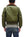 Buzz Rickson Men's B-15B Flight Jacket with Rayon Cotton Shell and Alpaca Wool Pile Lining - USAAF Aero Medical Laboratory Test Sample Bomber Jacket Reproduction - Made in Japan (BR15741 Olive)