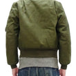 Load image into Gallery viewer, Buzz Rickson Men&#39;s B-15B Flight Jacket with Rayon Cotton Shell and Alpaca Wool Pile Lining - USAAF Aero Medical Laboratory Test Sample Bomber Jacket Reproduction - Made in Japan (BR15741 Olive)
