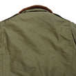 Load image into Gallery viewer, Buzz Rickson Men&#39;s B-10 Flight Jacket with Red Ribbed Trim - Superior Togs Co. Model - U.S. Army Air Forces WWII Cotton Bomber Jacket Reproduction - Made in Japan (BR15745 Olive Drab)
