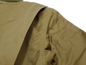 Buzz Rickson Tanker Jacket - Men's Reproduction of the U.S. Army Early Patch-Pocket Version BR15750 Light Olive Drab