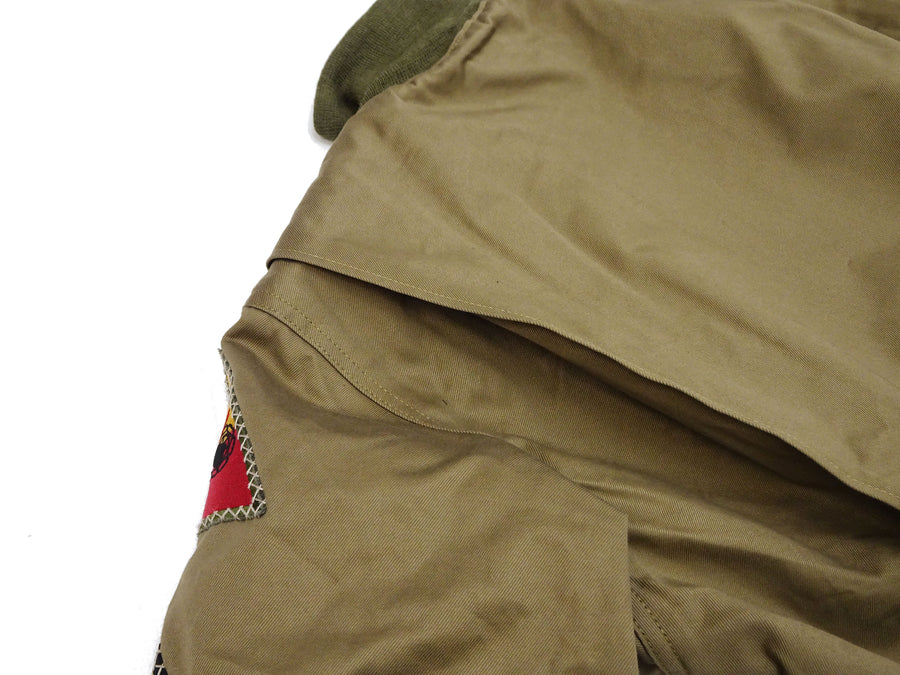 Buzz Rickson Men's Fury Tanker Jacket - Brad Pitt U.S. Army WWII Movie Reproduction - Made in Japan - (BR15751 Olive Drab)