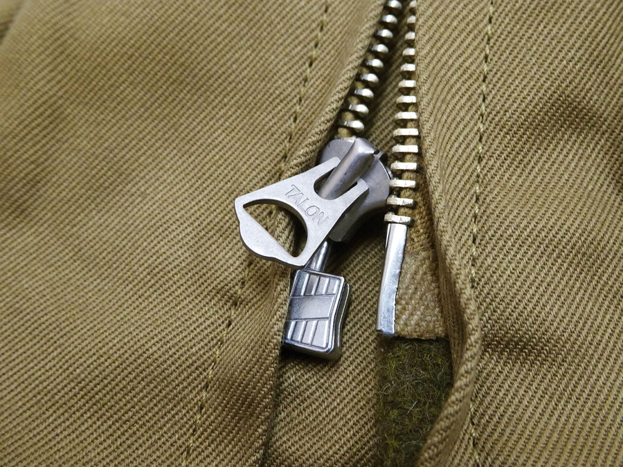 Buzz Rickson Men's Fury Tanker Jacket - Brad Pitt U.S. Army WWII Movie Reproduction - Made in Japan - (BR15751 Olive Drab)