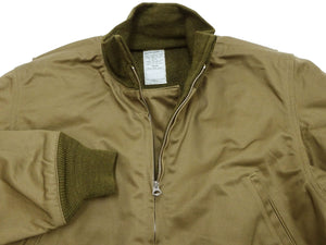 Buzz Rickson Tanker Jacket - Men's Reproduction of the U.S. Army Late-Model Slash-Pocket Version BR15755 Light Olive Drab