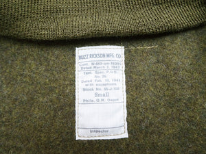 Buzz Rickson Tanker Jacket - Men's Reproduction of the U.S. Army Late-Model Slash-Pocket Version BR15755 Light Olive Drab