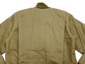 Buzz Rickson Tanker Jacket - Men's Reproduction of the U.S. Army Late-Model Slash-Pocket Version BR15755 Light Olive Drab