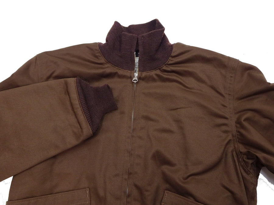 Buzz Rickson Tanker Jacket - Men's Reproduction of the U.S. Army's Rare Brown Version BR15760