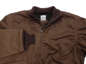 Buzz Rickson Tanker Jacket - Men's Reproduction of the U.S. Army's Rare Brown Version BR15760