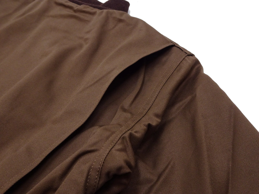 Buzz Rickson Tanker Jacket - Men's Reproduction of the U.S. Army's Rare Brown Version BR15760