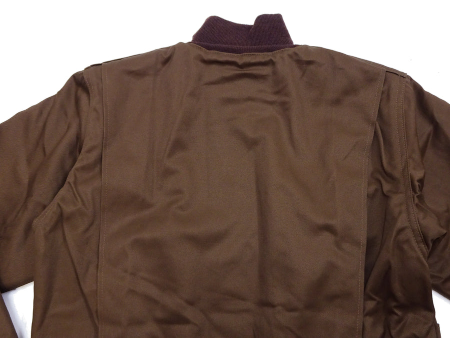 Buzz Rickson Tanker Jacket - Men's Reproduction of the U.S. Army's Rare Brown Version BR15760