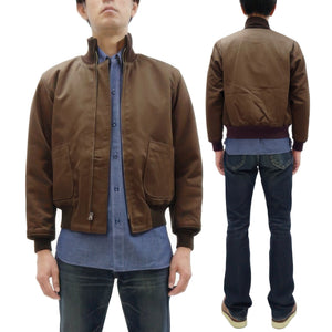 Buzz Rickson Tanker Jacket - Men's Reproduction of the U.S. Army's Rare Brown Version BR15760