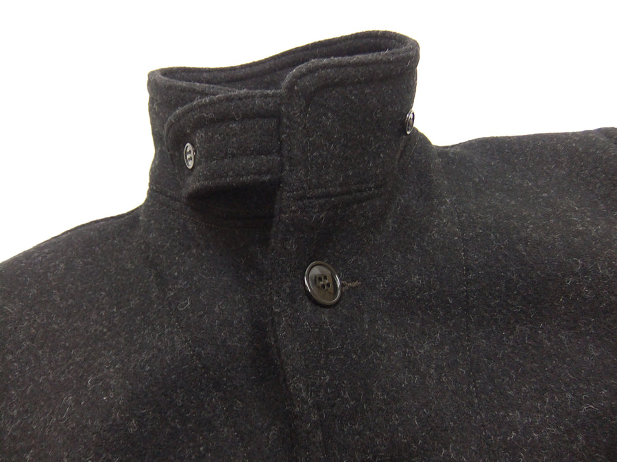 Buzz Rickson Submariner Coat - Men's U.S. Navy Submarine Wool Jacket Reproduction BR15764 Charcoal