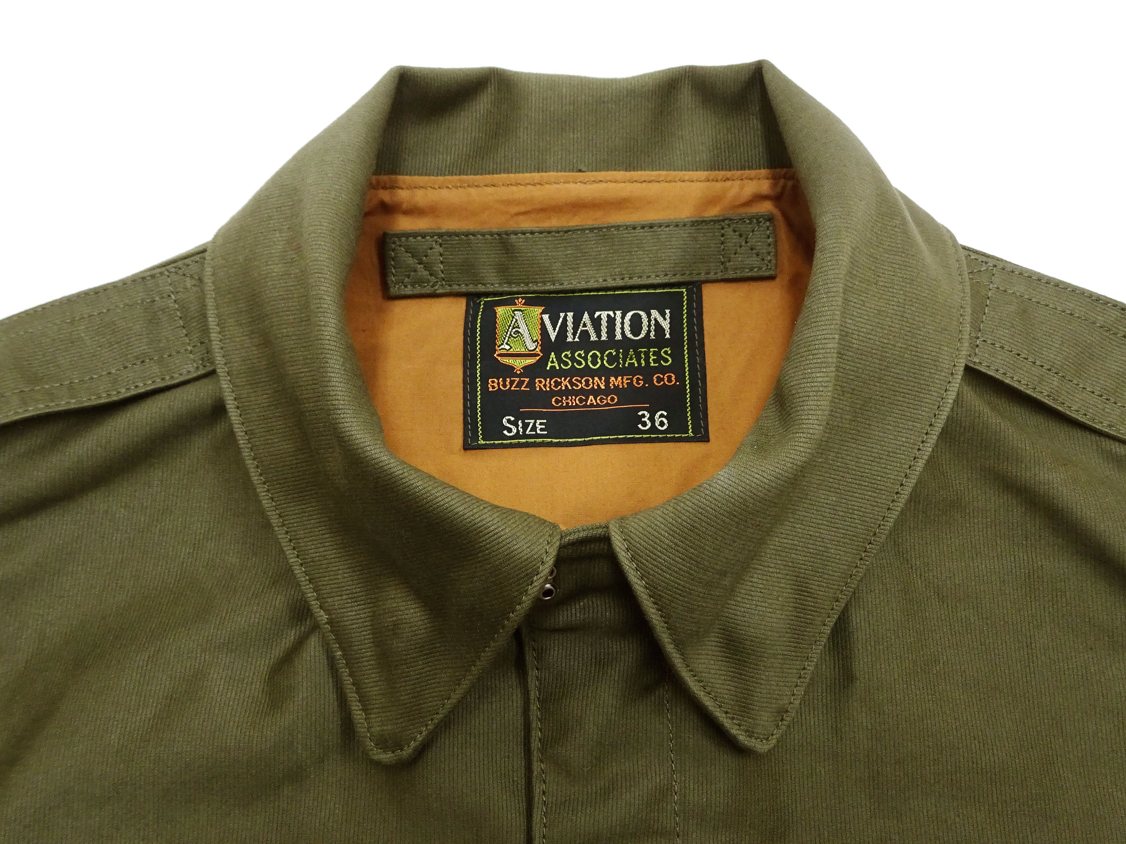 Buzz Rickson Men's Jungle Cloth Flight Jacket - Aviation