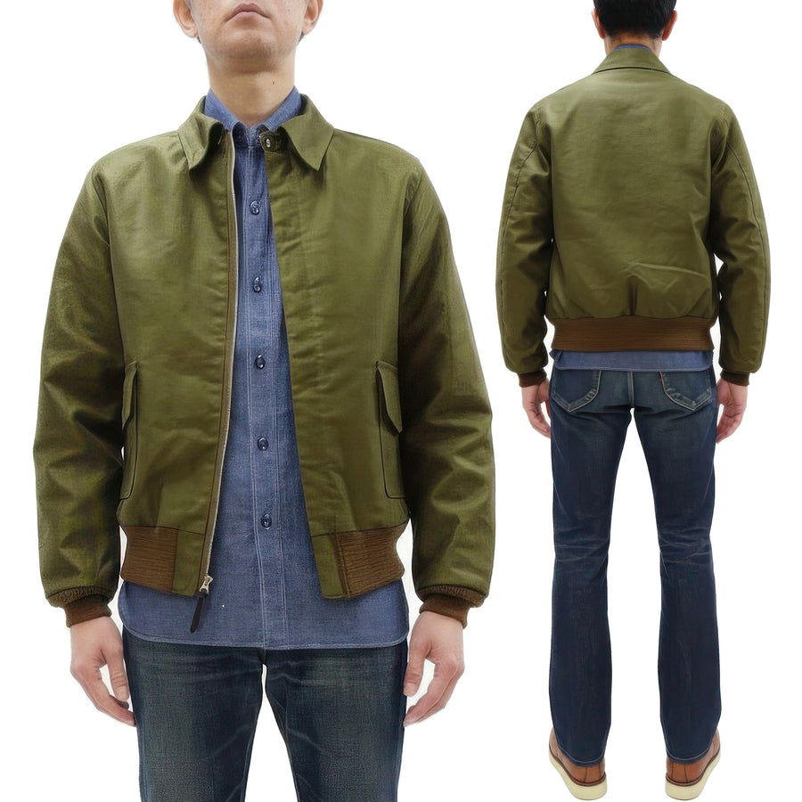 Buzz Rickson Men's Jungle Cloth Flight Jacket - Aviation