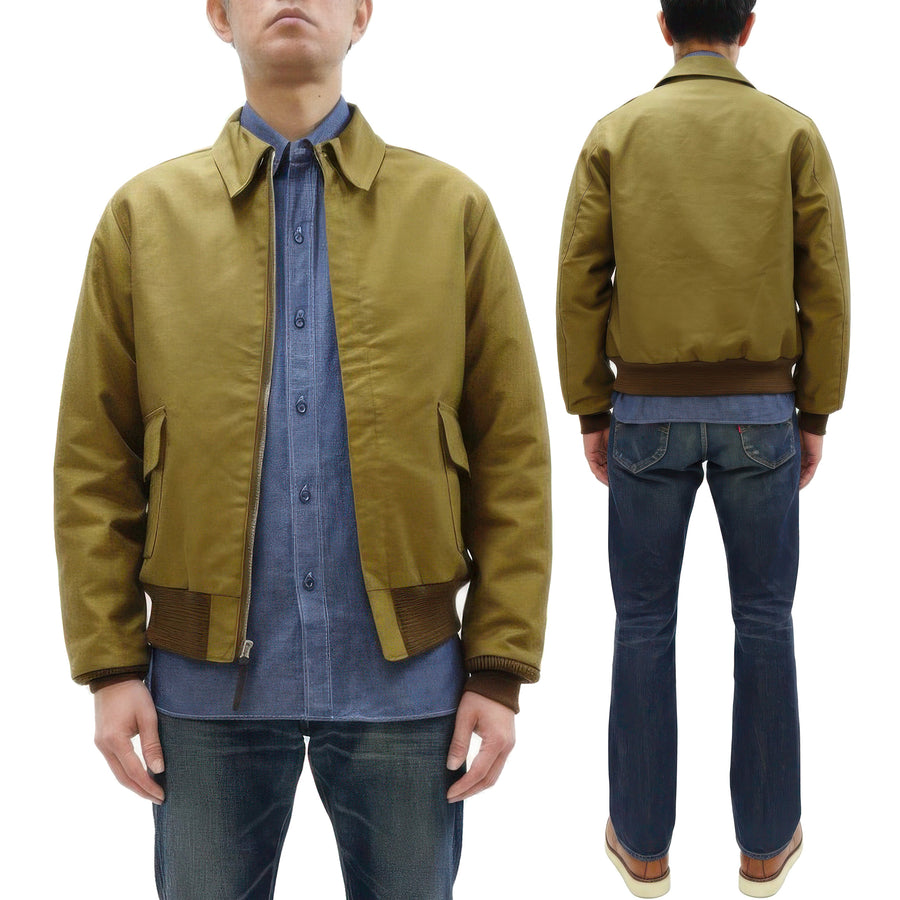 Buzz Rickson Men's Jungle Cloth Flight Jacket - Aviation