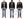 Buzz Rickson x KOSHO & CO. Men's Embroidered Souvenir Jacket (U.S.S. Lexington CVA-16 Sukajan) - Cotton Velveteen, Made in Japan (BR15917 119 Black)