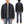 Buzz Rickson's Men's A-2 Deck Jacket, Navy Color Civilian Model Reproduction, 100% Cotton Back-Satin Shell with Synthetic Pile Lining, TALON Zipper and Concealed Wool Cuffs, Made in Japan (BR16017, 01 Navy)