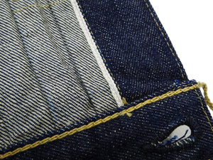 Buzz Rickson's Men's Denim Jacket, World War II Type I Denim Blouse Reproduction, 13.6 oz. Dark Indigo Denim, Made in Japan (BR16041, 421A One-Wash)