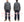 Buzz Rickson Cotton Covert Work Shirt - Men's Casual Vintage-Style Long Sleeve Button Up Shirt BR26082 119 Heathered-Black