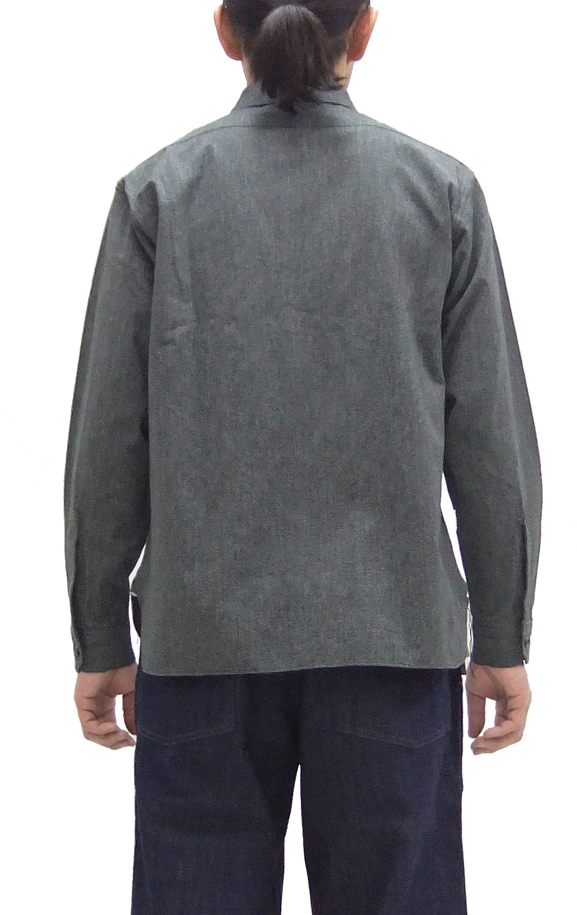 Buzz Rickson Cotton Covert Work Shirt - Men's Casual Vintage-Style