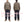 Buzz Rickson Cotton Covert Work Shirt - Men's Casual Vintage-Style Long Sleeve Button Up Shirt BR26082 138 Heathered-Brown