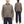 Buzz Rickson Cotton Covert Work Shirt - Men's Casual Vintage-Style Long Sleeve Button Up Shirt BR26082 138 Heathered-Brown