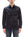 Buzz Rickson's Men's Herringbone Work Shirt, High-Density Cotton Long-Sleeve Button-Up Shirt, Made in Japan (BR29390 119 Black)