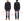 Buzz Rickson's Men's Herringbone Work Shirt, High-Density Cotton Long-Sleeve Button-Up Shirt, Made in Japan (BR29390 119 Black)