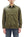 Buzz Rickson's Men's Herringbone Work Shirt, High-Density Cotton Long-Sleeve Button-Up Shirt, Made in Japan (BR29390 149 Olive)