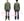 Buzz Rickson Men's U.S. Army OG-107 Utility Shirt with Patches (Relaxed Fit) - John Lennon Model Reproduction - Made in Japan (BR29586 Olive)