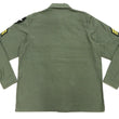 Load image into Gallery viewer, Buzz Rickson Men&#39;s U.S. Army OG-107 Utility Shirt with Patches (Relaxed Fit) - John Lennon Model Reproduction - Made in Japan (BR29586 Olive)

