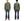 Buzz Rickson Men's U.S. Army OG-107 Utility Shirt with Patches (Relaxed Fit) - John Lennon Model Reproduction - Made in Japan (BR29586 Olive)