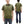 Buzz Rickson Herringbone Work Shirt - Men's Casual Military-Inspired Solid HBT Short-Sleeve Button-Up Shirt BR39530 149) Olive