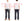 Buzz Rickson's Men's Sweatpants with U.S. Air Force Logo Print, No-Outseam Construction, Drawstring Waist and Hems, Straight-Leg Fit, Made in Japan (BR40973 119 Faded Black)