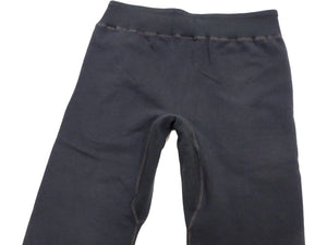 Buzz Rickson's Men's Sweatpants with U.S. Air Force Logo Print, No-Outseam Construction, Drawstring Waist and Hems, Straight-Leg Fit, Made in Japan (BR40973 119 Faded Black)