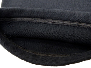 Buzz Rickson's Men's Sweatpants with U.S. Air Force Logo Print, No-Outseam Construction, Drawstring Waist and Hems, Straight-Leg Fit, Made in Japan (BR40973 119 Faded Black)