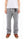 Buzz Rickson's Men's Sweatpants with U.S. Air Force Logo Print, No-Outseam Construction, Drawstring Waist and Hems, Straight-Leg Fit, Made in Japan (BR40973 113 Heather Gray)