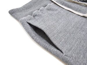 Buzz Rickson's Men's Sweatpants with U.S. Air Force Logo Print, No-Outseam Construction, Drawstring Waist and Hems, Straight-Leg Fit, Made in Japan (BR40973 113 Heather Gray)