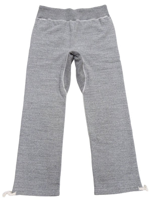 Buzz Rickson's Men's Sweatpants with U.S. Air Force Logo Print, No-Outseam Construction, Drawstring Waist and Hems, Straight-Leg Fit, Made in Japan (BR40973 113 Heather Gray)