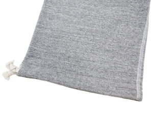 Buzz Rickson's Men's Sweatpants with U.S. Air Force Logo Print, No-Outseam Construction, Drawstring Waist and Hems, Straight-Leg Fit, Made in Japan (BR40973 113 Heather Gray)