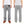 Buzz Rickson's Men's Sweatpants with U.S. Air Force Logo Print, No-Outseam Construction, Drawstring Waist and Hems, Straight-Leg Fit, Made in Japan (BR40973 113 Heather Gray)