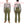 Load image into Gallery viewer, Buzz Rickson Cargo Pants Men&#39;s USMC P44 Combat Herringbone Trousers HBT P-44 Monkey Pants BR42501 Olive
