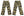Buzz Rickson Cargo Pants Men's Relaxed-Fit U.S. Military Gold Tiger Stripr Camouflage Trousers BR42502