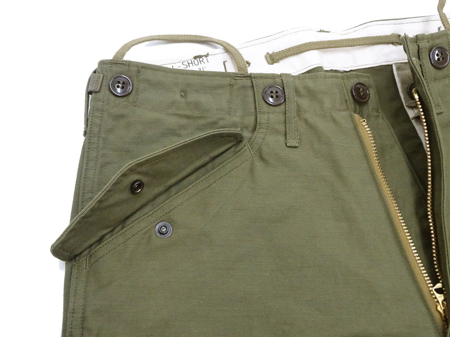 Buzz Rickson Baggy Cargo Pants Men's Reproduction of US Army Korean War M-1951 Field Trousers BR42529 Olive