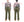 Buzz Rickson Herringbone Pants Men's Baggy Straight, Button Fly, Olive - U.S. Marine Corps M-1941 Utility Trousers Repro