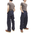Load image into Gallery viewer, Buzz Rickson Men&#39;s Denim M-51 Field Trousers - Military-Inspired Baggy Cargo Pants in Indigo Denim - Made in Japan (BR42586 421A One Wash)
