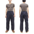 Load image into Gallery viewer, Buzz Rickson Men&#39;s Denim M-51 Field Trousers - Military-Inspired Baggy Cargo Pants in Indigo Denim - Made in Japan (BR42586 421A One Wash)
