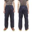 Load image into Gallery viewer, Buzz Rickson Men&#39;s Denim M-51 Field Trousers - Military-Inspired Baggy Cargo Pants in Indigo Denim - Made in Japan (BR42586 421A One Wash)
