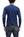 Buzz Rickson Waffle-Knit Thermal T-Shirt Men's Casual Long Sleeve Plain Crew Neck Waffle Tee BR63755 128 Navy-Blue